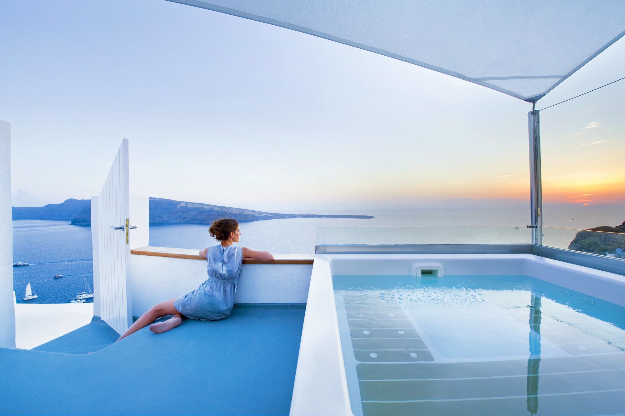 Hyperion Oia Suites Luaran gambar
