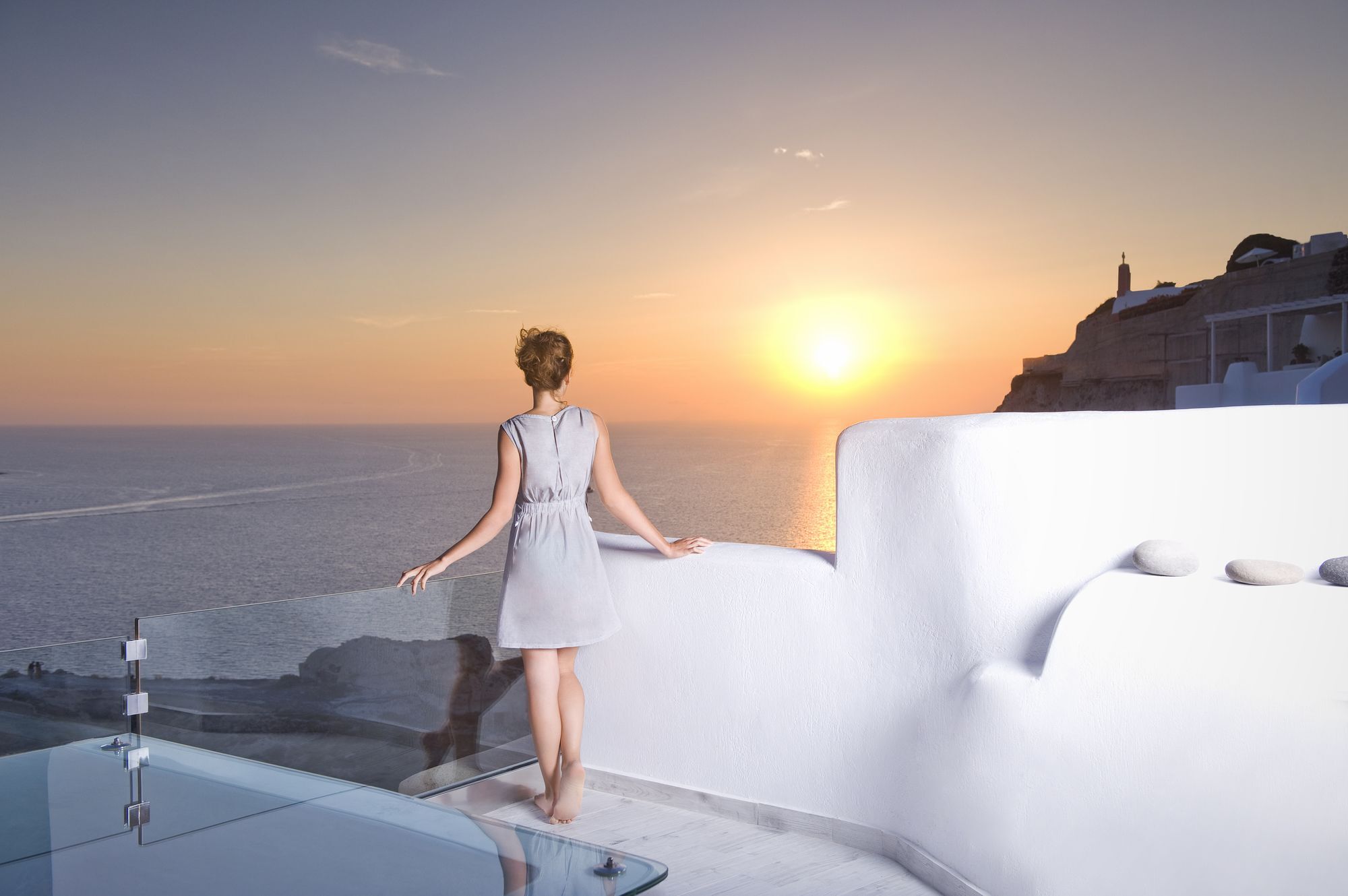 Hyperion Oia Suites Luaran gambar